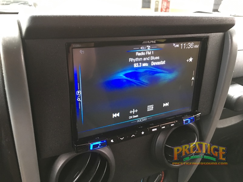 2007 Jeep Wrangler Audio System Upgrades Prestige Car Audio And Marine